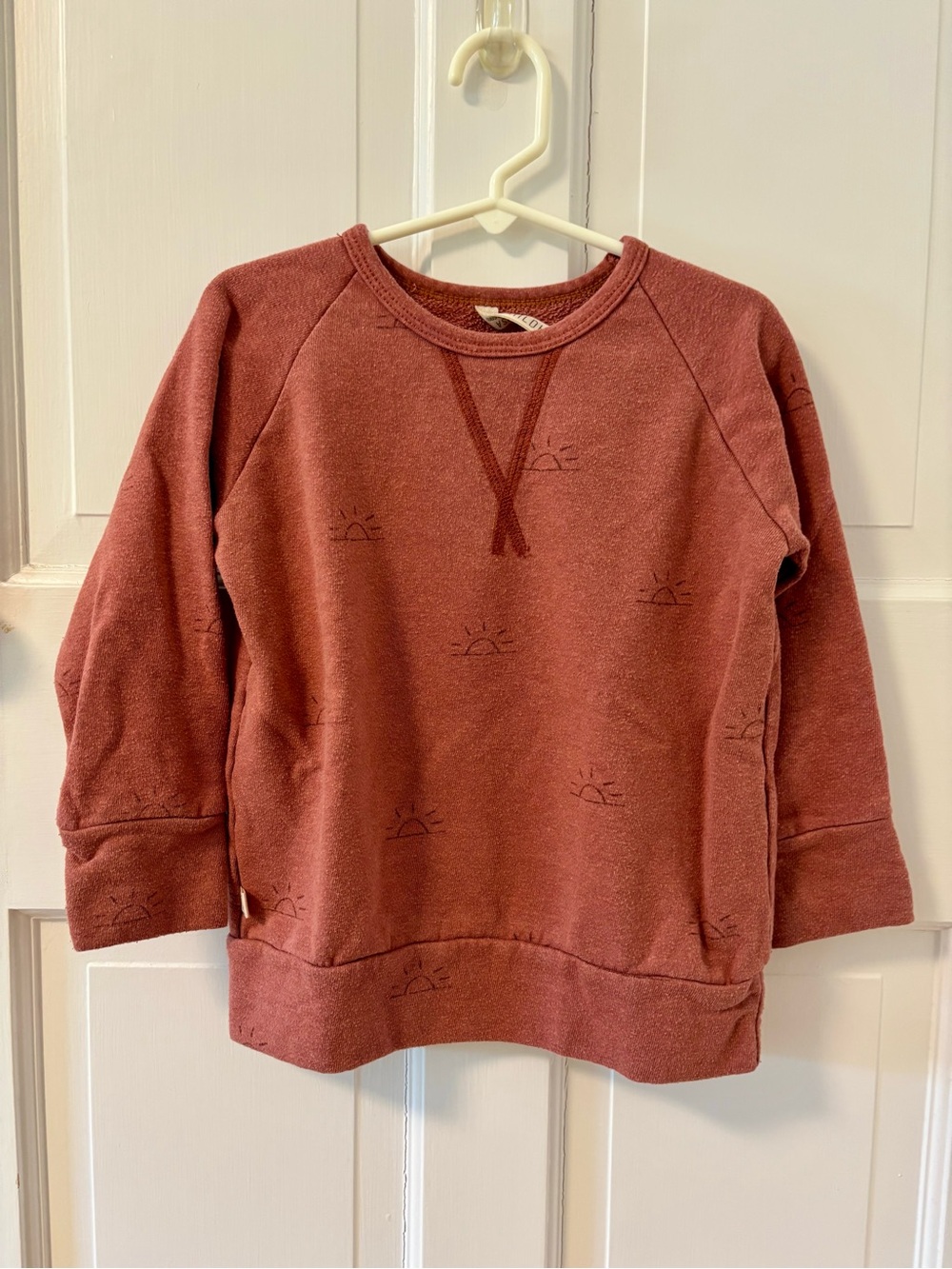 Kid’s Childhoods Clothing Sunset Sweatshirt - Redwood